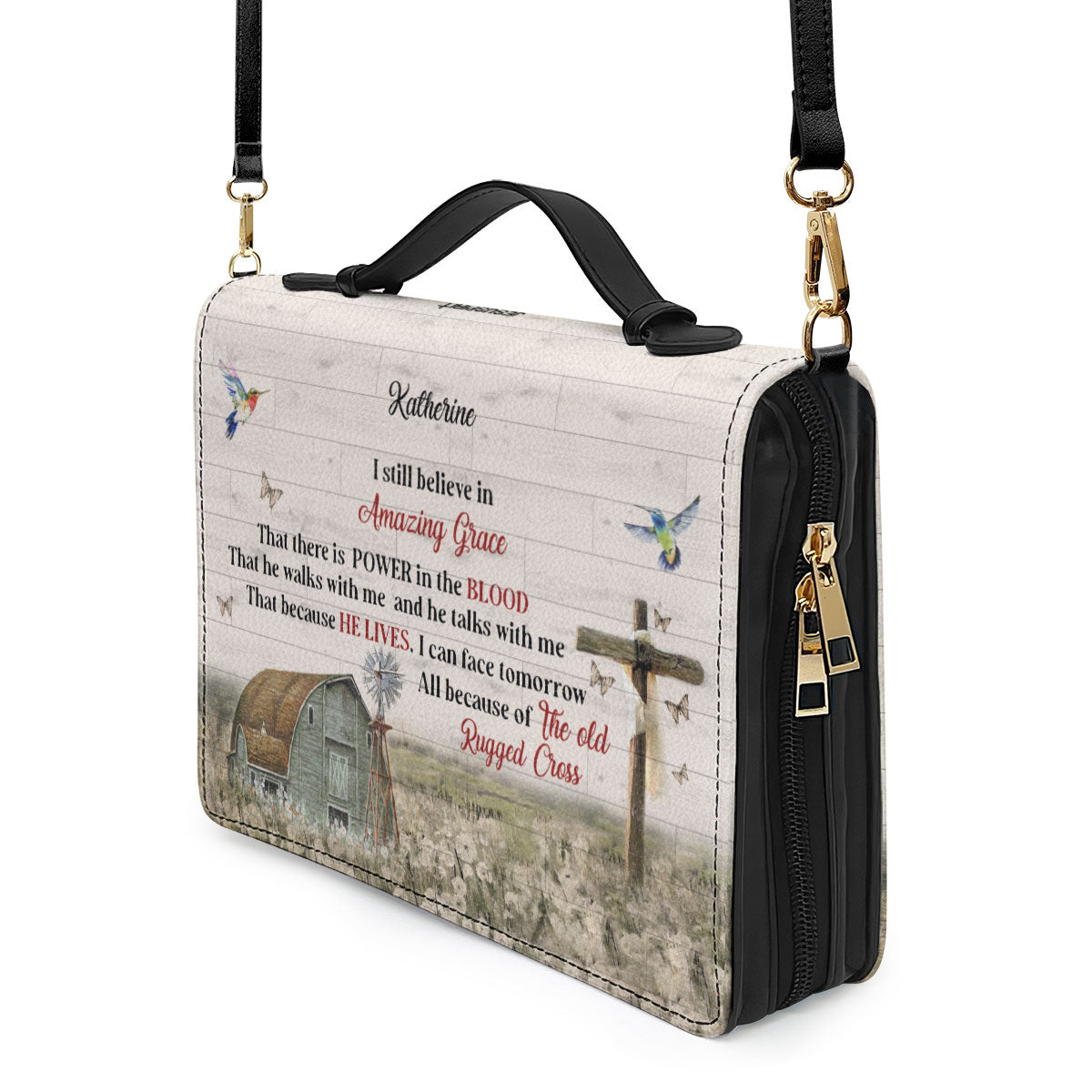Must-Have Personalized Bible Cover - I Still Believe In Amazing Grace NUHN145F