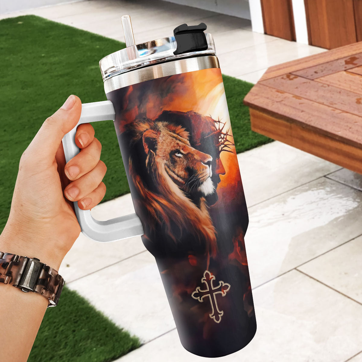 Know Jesus Know Peace | Personalized Stainless Steel Tumbler JSSSTPT1433M