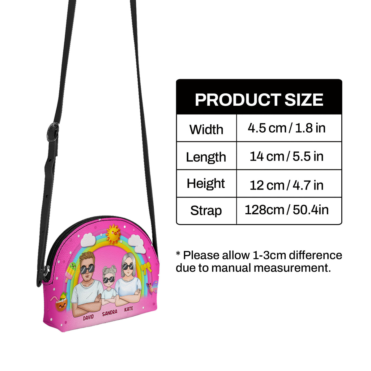 Our Little Miracle | Personalized Kid Shell Purse JSCHSBPH1126L