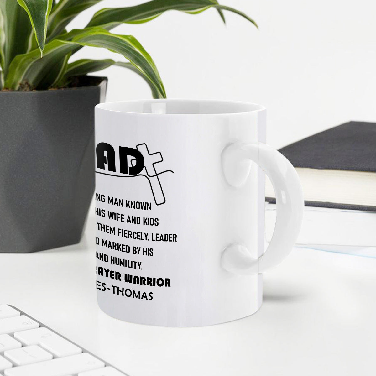 Dad Definition | Personalized White Ceramic Mug