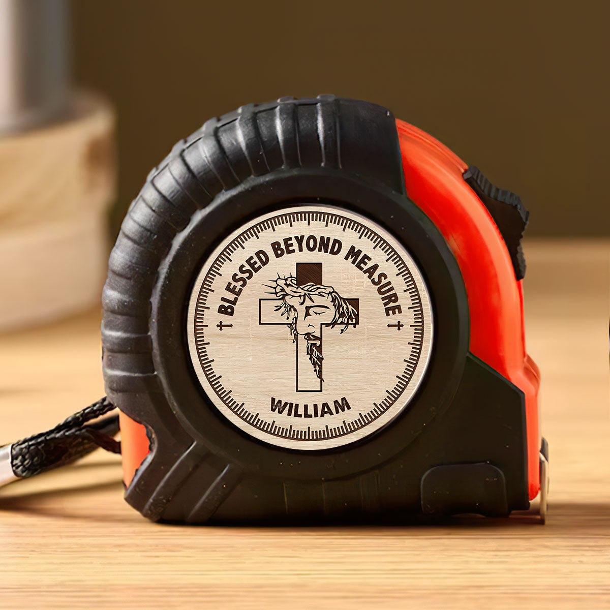 Blessed Beyond Measure | Personalized Tape Measure