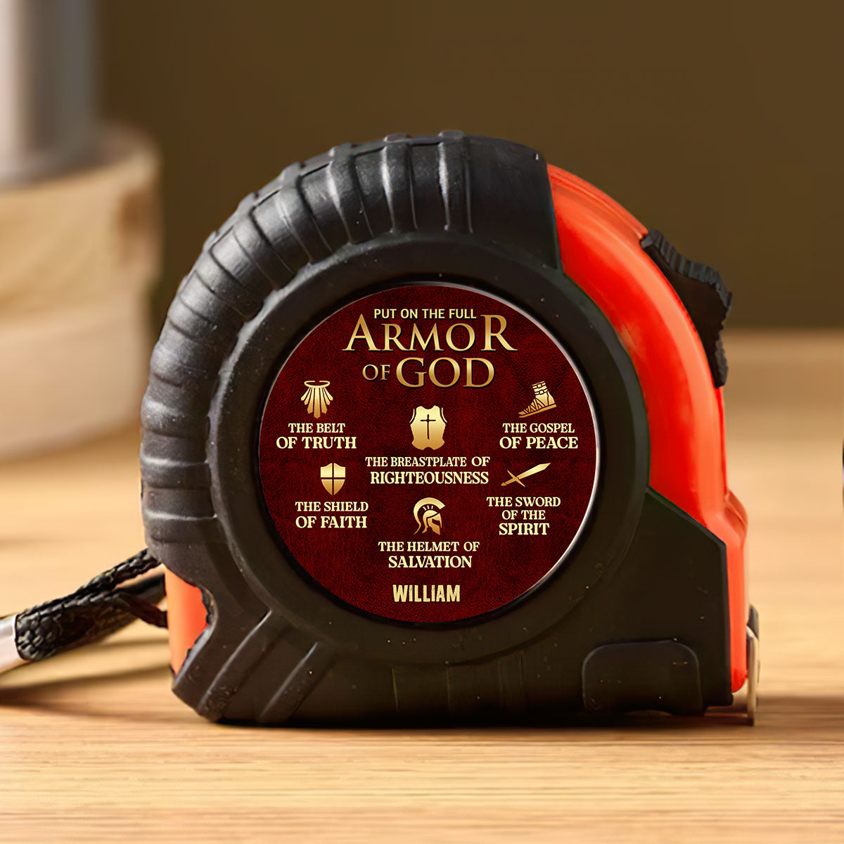 Man Of God | Personalized Tape Measure
