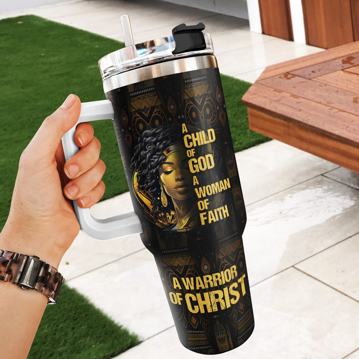 A Child Of God | Personalized Stainless Steel Tumbler