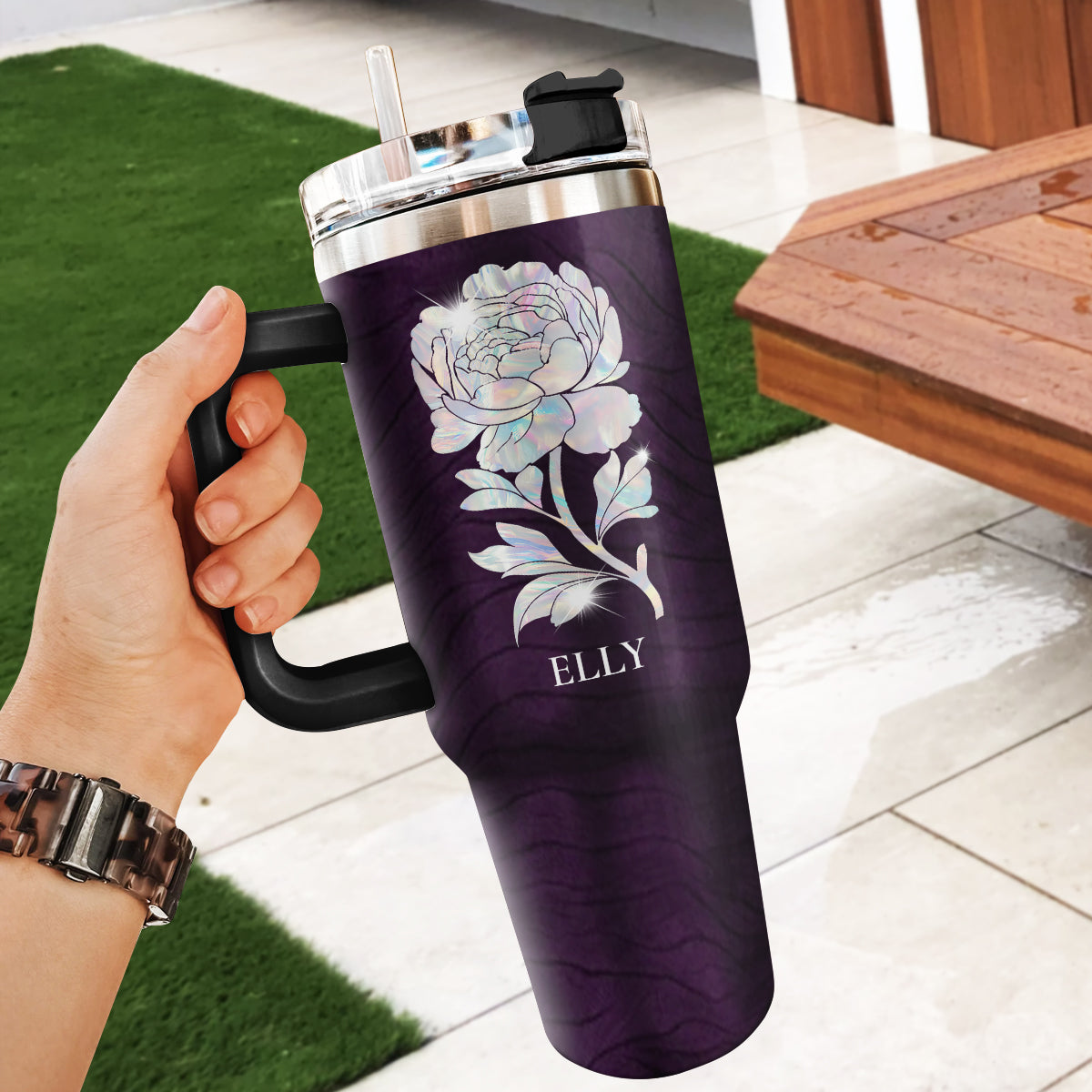 Be Still And Know That I Am God | Personalized Stainless Steel Tumbler