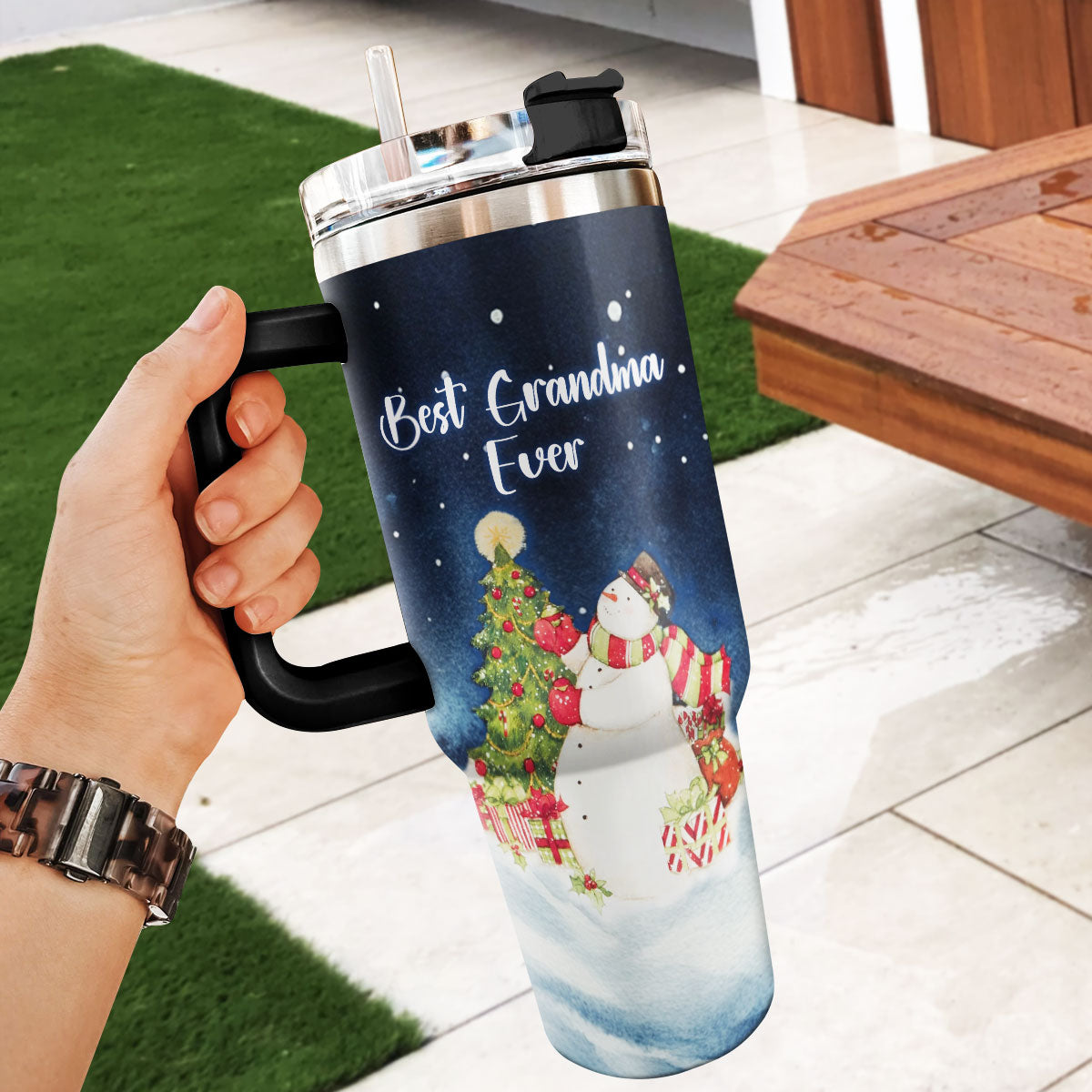 Best Grandma Ever | Personalized Stainless Steel Tumbler