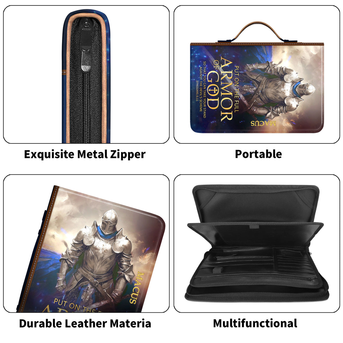Armor Of God | Personalized Porfolio Binder JSPBGBPA2226D