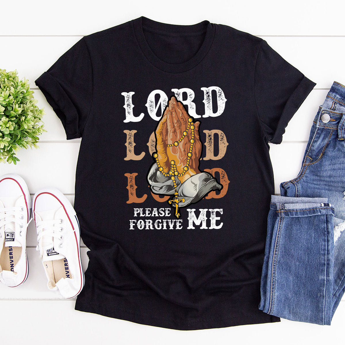 Limited Unisex T-shirt - Lord, Please Forgive Me HHN359