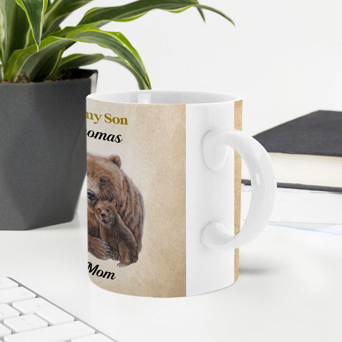 Just Go Forth And Aim For The Skies - Cute Personalized White Ceramic Mug For Chirldren NUHN218
