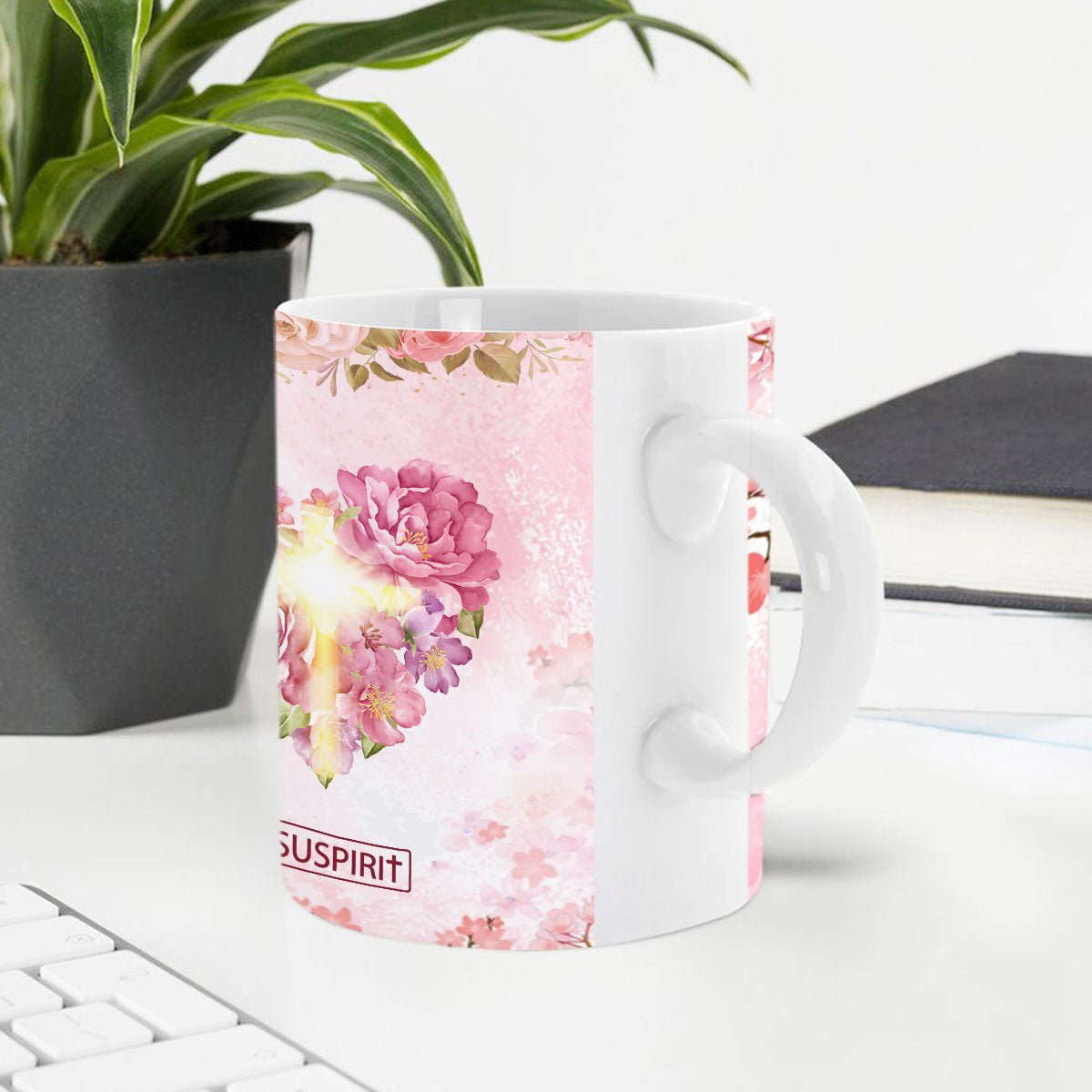 You Are The Beat Of My Heart - Beautiful Personalized White Ceramic Mug NUM392