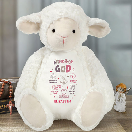 Armor Of God | Personalized Stuffed Lamb