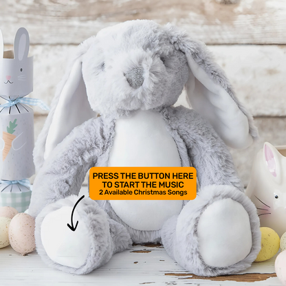 The Littlest Church Member - Personalized Stuffed Bunny