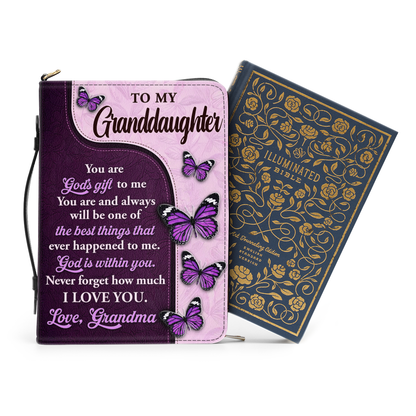 To My Daughter My Granddaughter  | Personalized Bible Cover