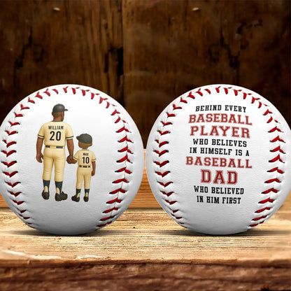 Behind Every Baseball Player  | Personalized Baseball