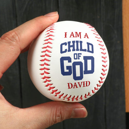 Child Of God | Personalized Baseball
