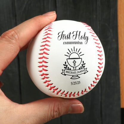 First Holy Communion | Personalized Baseball
