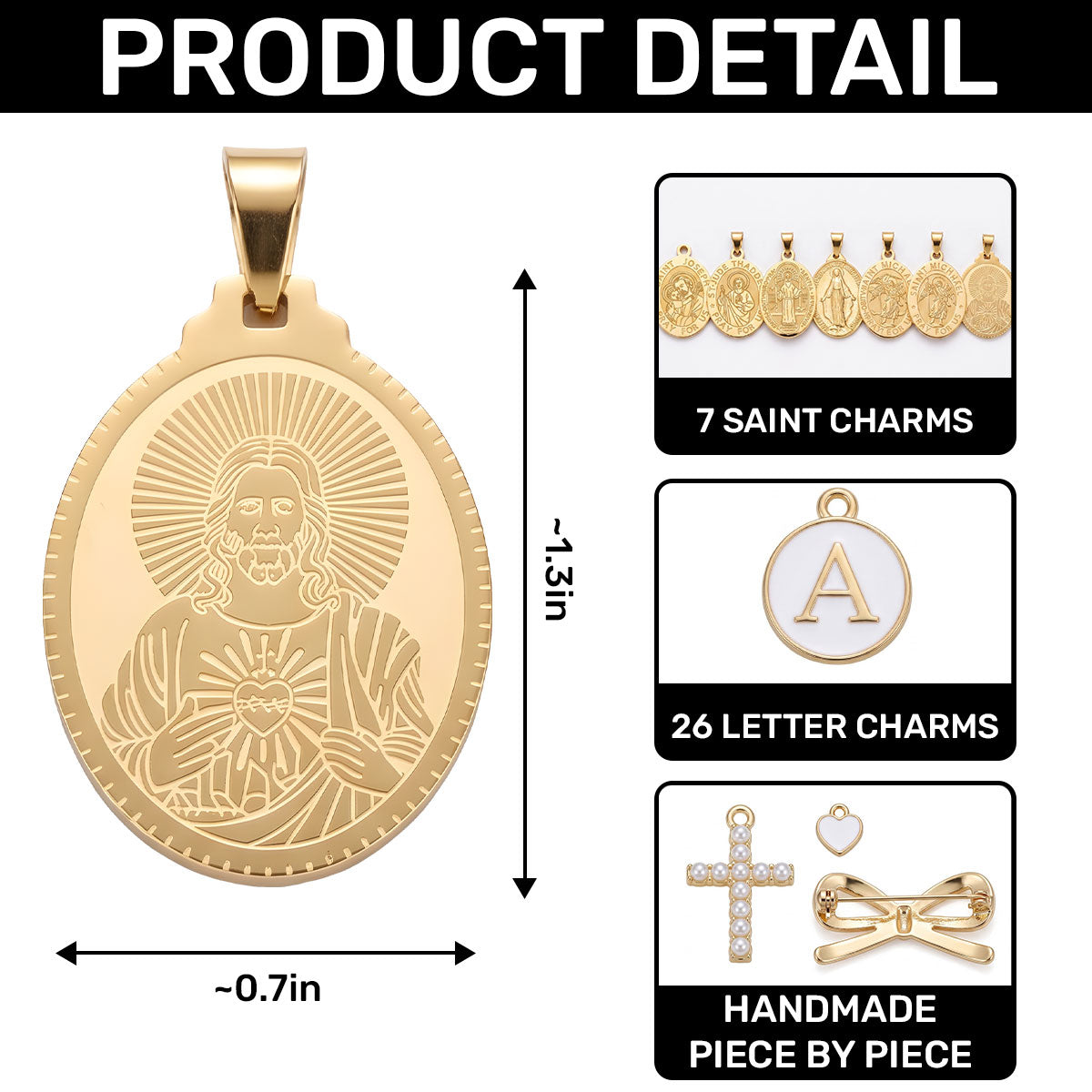 Grace & Glory | Personalized Combo Devotional Charm Pin
