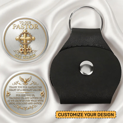 To Our Pastor For Having The Heart Of A Servant Leader | Personalized Pocket Hug