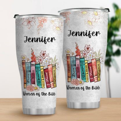 Jesuspirit | Christian Faith Gifts | Stainless Steel Tumbler | Women Of The Bible SSTNAHN1004A