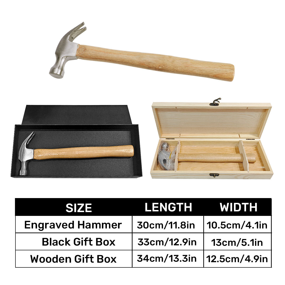 Man Of God  | Personalized Wooden Hammer