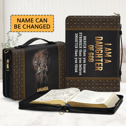 Beautiful Bible Cover - I Am A Daughter Of God NHN155A