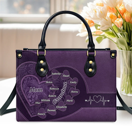 Grandma Nana | Personalized Leather Handbag