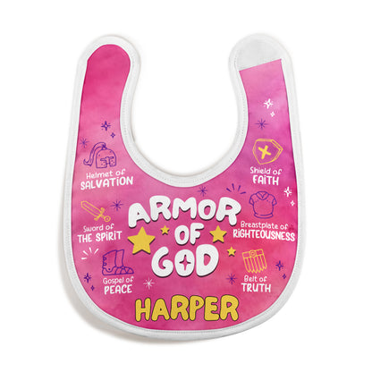 Armor of God | Personalized Baby Bib