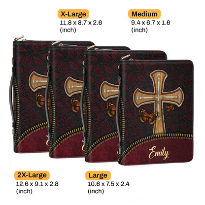 Choose Love, Show Grace, Have Faith - Beautiful Personalized Bible Cover AHN266