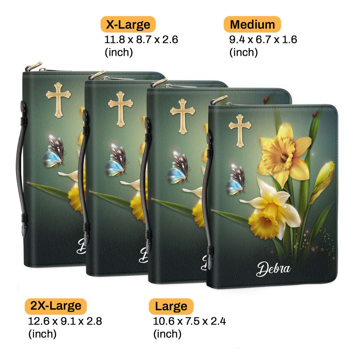 Jesuspirit Personalized Bible Cover | Romans 8:28 | Spiritual Gift Scripture | Best Christian Gifts For Pastor BCH741