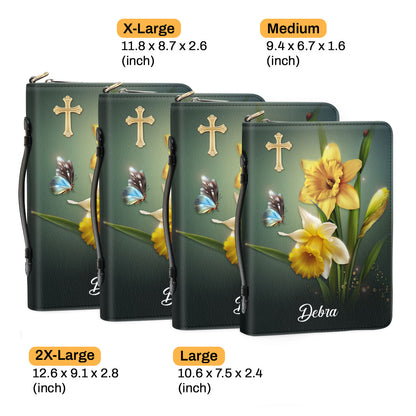 Jesuspirit Personalized Bible Cover | Romans 8:28 | Spiritual Gift Scripture | Best Christian Gifts For Pastor BCH741