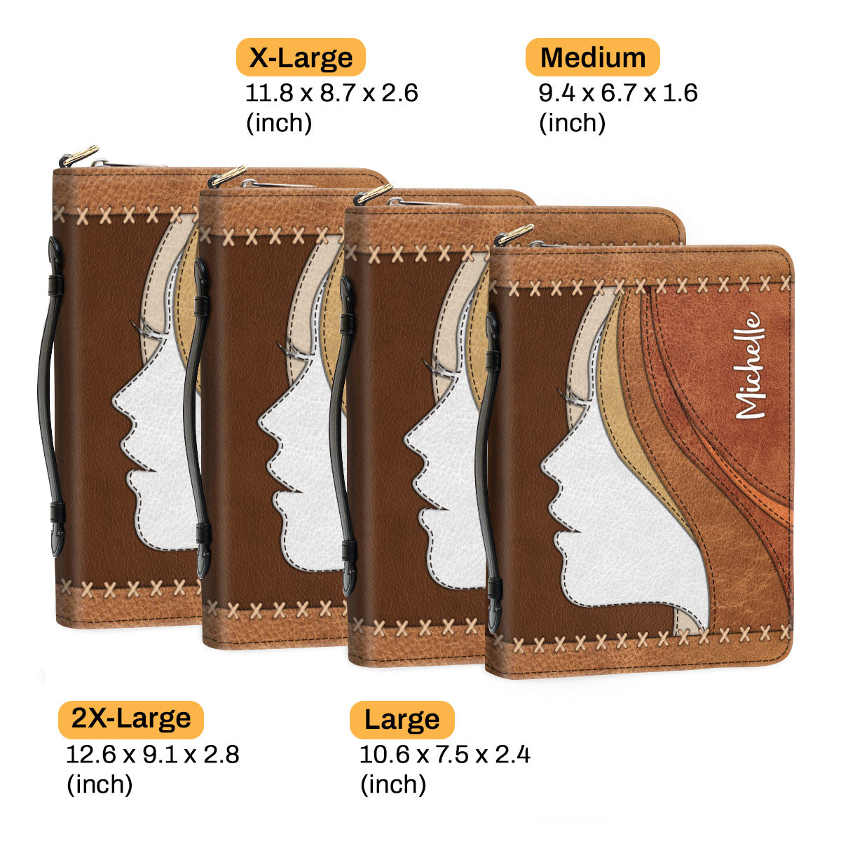 Tell Your Storm How Big Your God Is - Awesome Personalized Bible Cover HIHN281