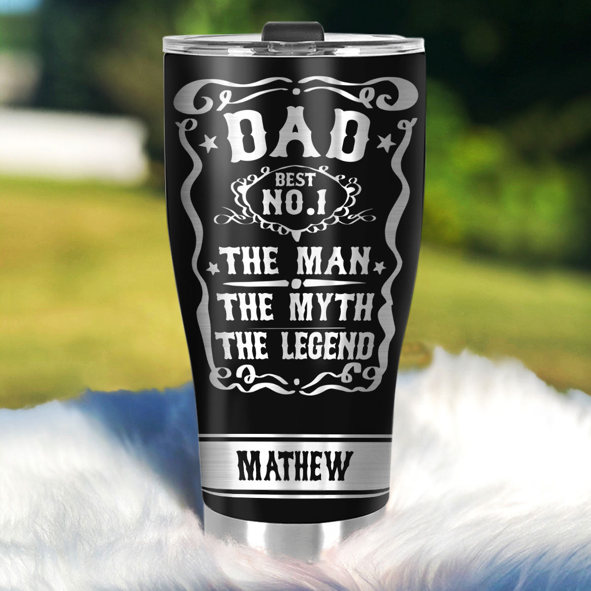 The Man The Myth The Legend | Personalized Stainless Steel Tumbler SSTN14