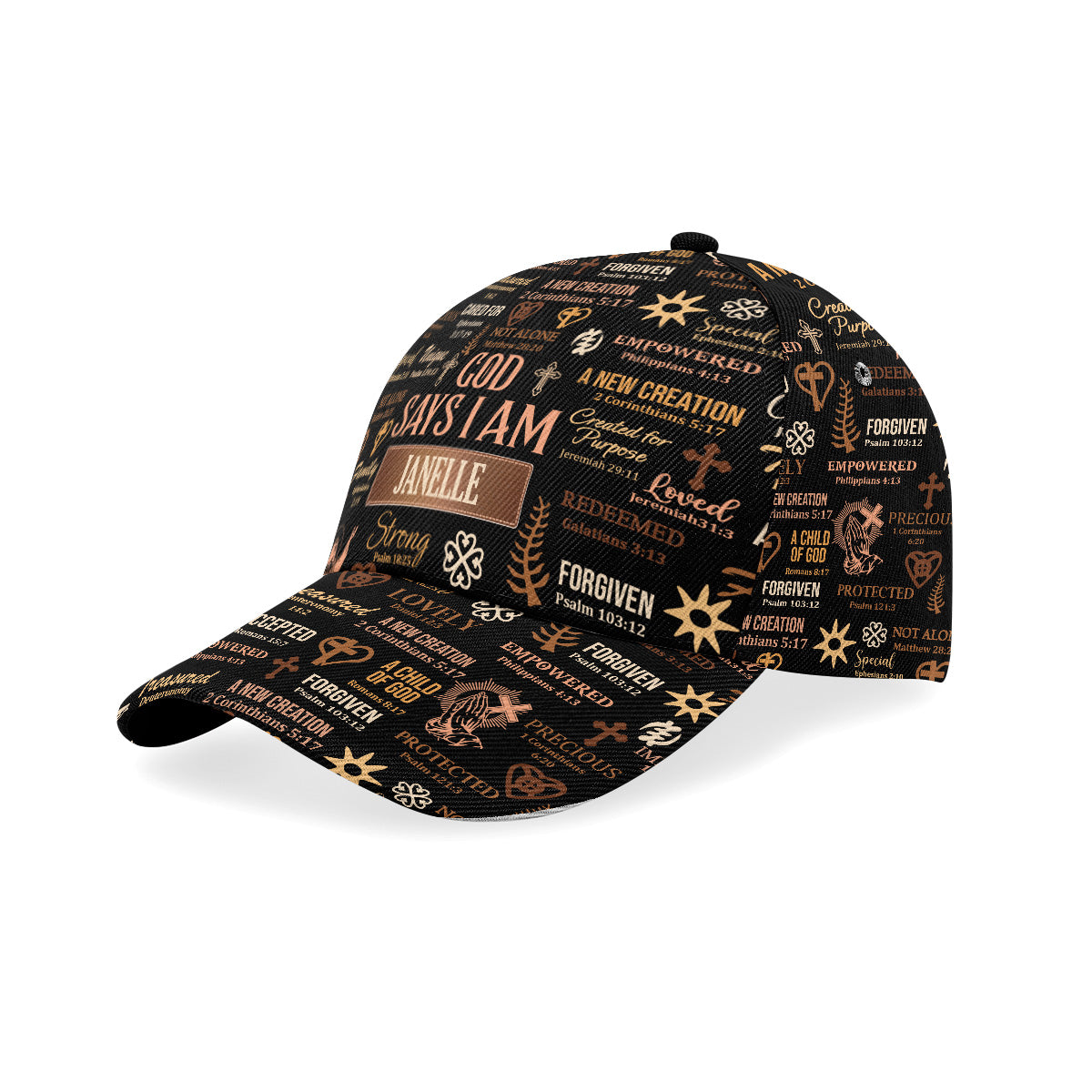 God Says I Am | Personalized Classic Cap