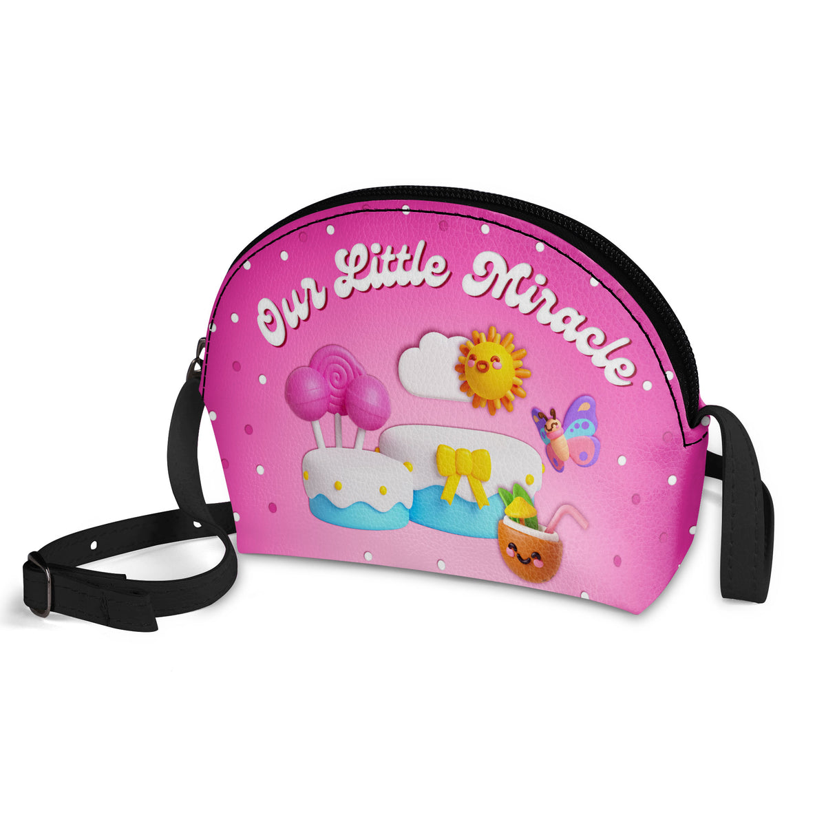 Our Little Miracle | Personalized Kid Shell Purse JSCHSBPH1126L