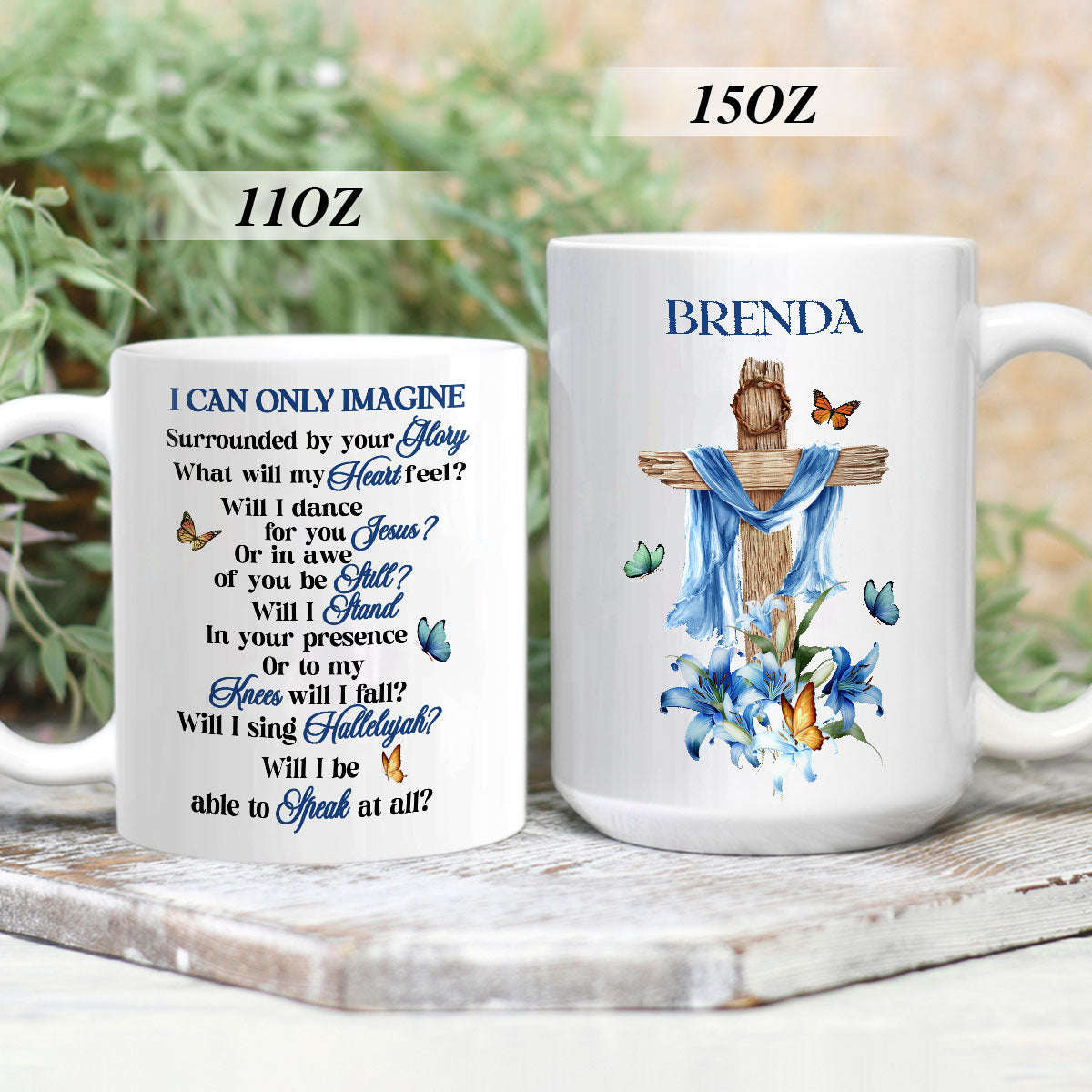 I Can Only Imagine - Awesome White Ceramic Mug CCMNAM1008A