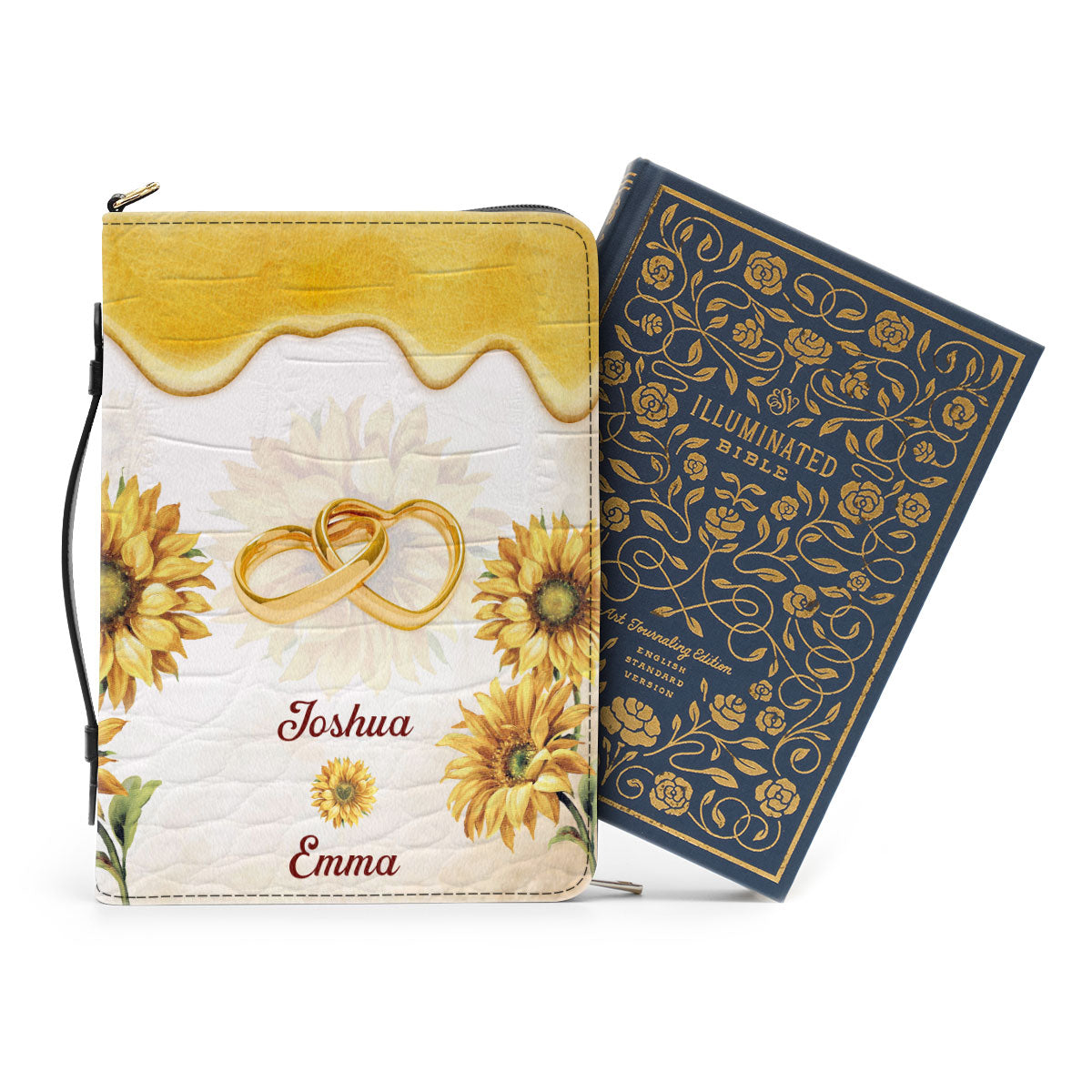 To My Gorgeous Wife - Lovely Personalized Bible Cover AHN244