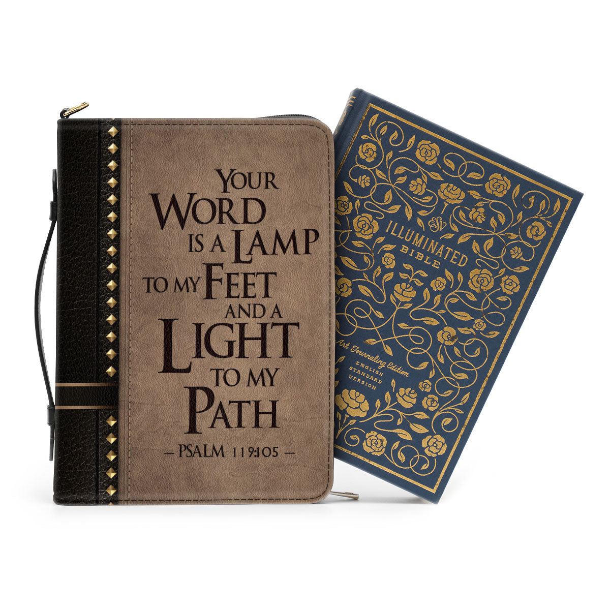 Special Personalized Bible Cover - Your Word Is A Lamp To My Feet BC07