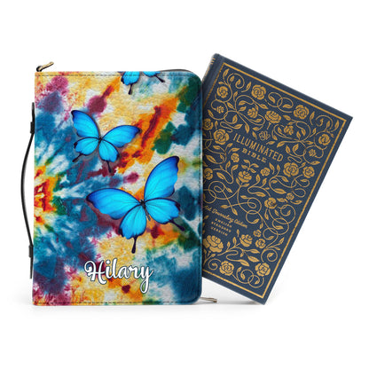 Colorful Personalized Bible Cover - Let Go And Let God H11A