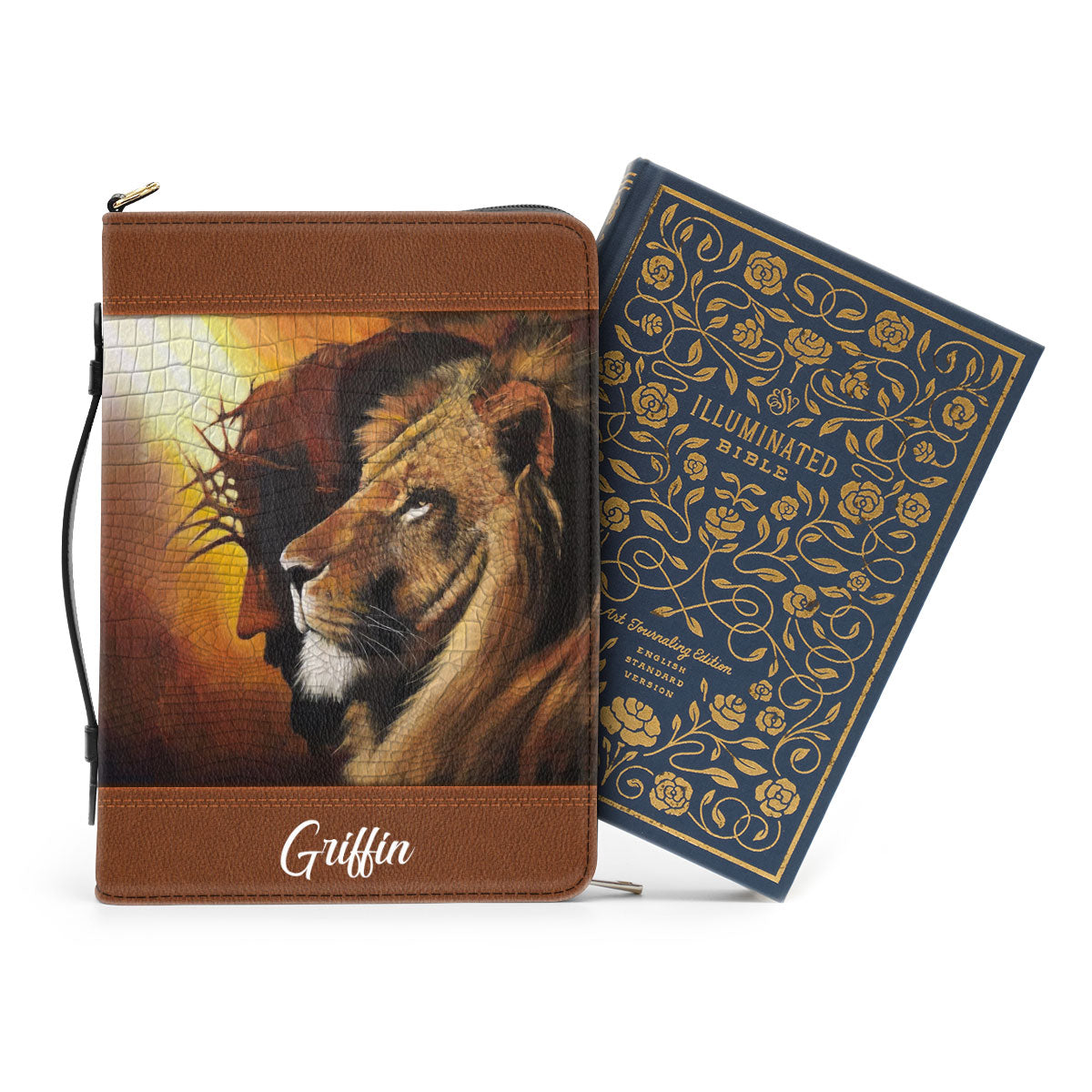 Personalized Christian Bible Cover - There Is Power In The Name Of Jesus H16