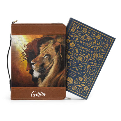 Personalized Christian Bible Cover - There Is Power In The Name Of Jesus H16