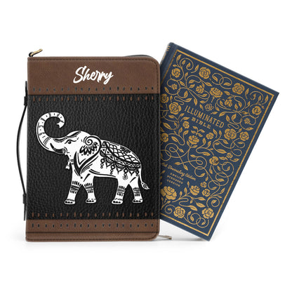 Beautiful Personalized Bible Cover - May The Lord Make His Face Shine On You HN13