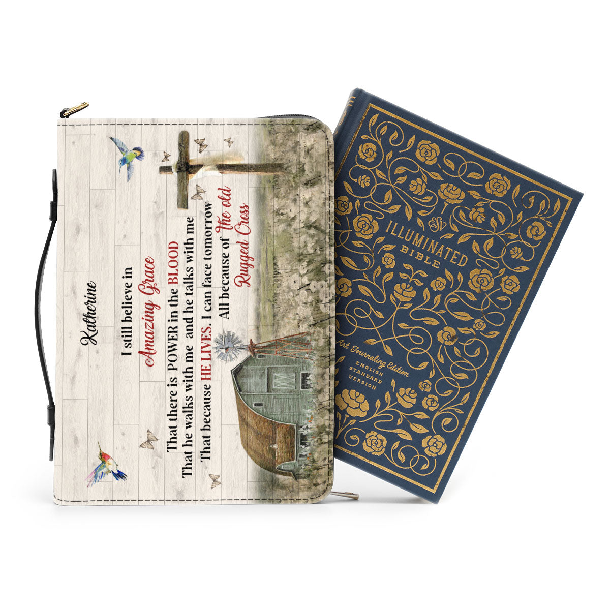 Must-Have Personalized Bible Cover - I Still Believe In Amazing Grace NUHN145F