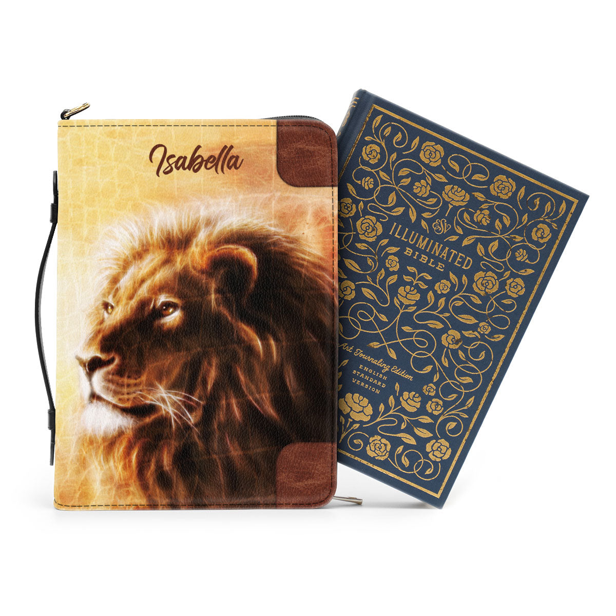 Be Strong And Courageous - Meaningful Personalized Bible Cover NUHN304