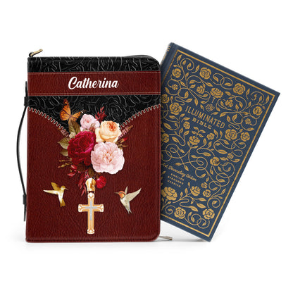 For I Am Not Ashamed Of The Gospel - Meaningful Personalized Bible Cover NUM467A