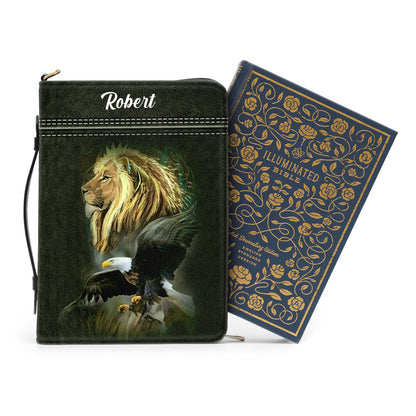 For I Am Not Ashamed Of The Gospel - Personalized Bible Cover NUM467B