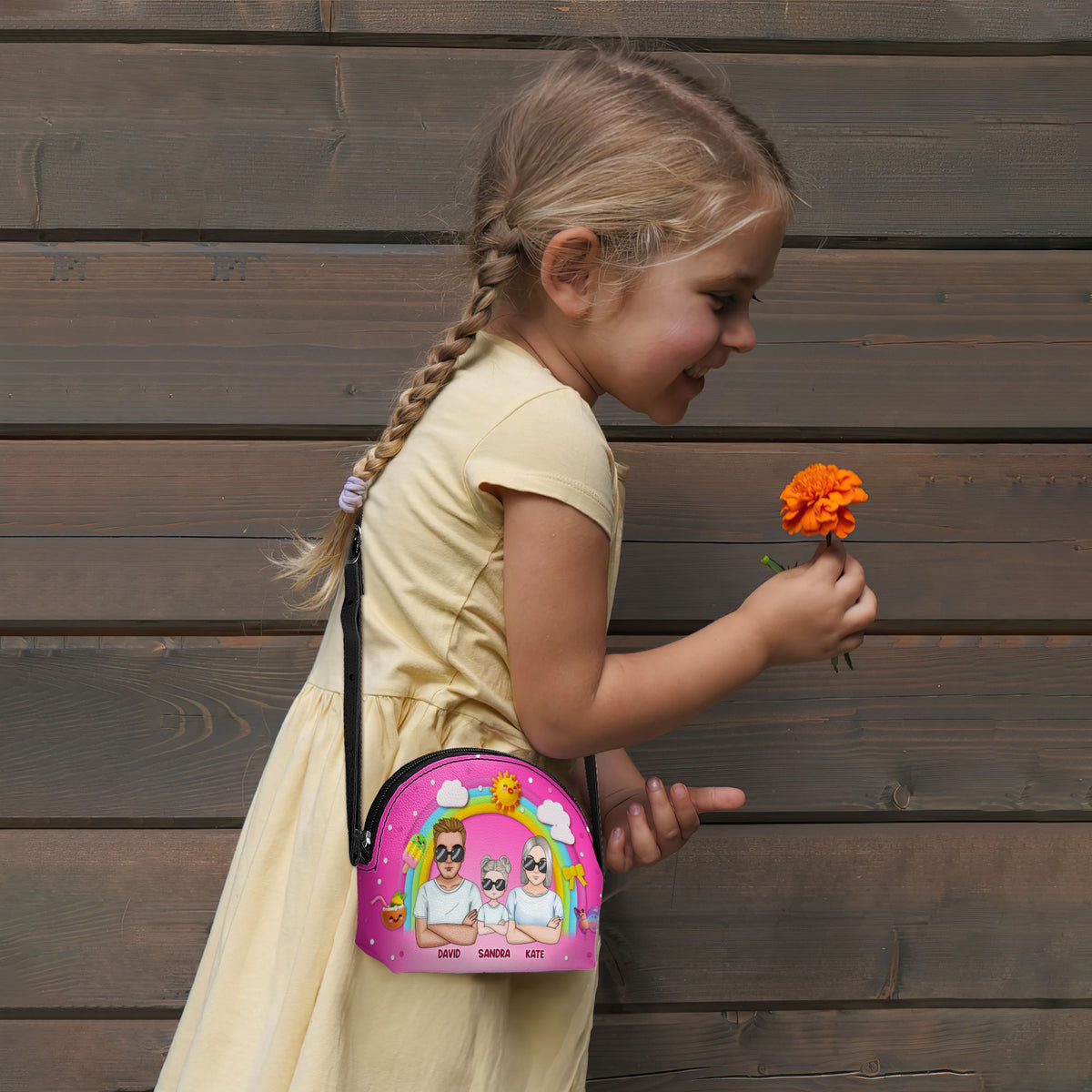 Our Little Miracle | Personalized Kid Shell Purse JSCHSBPH1126L