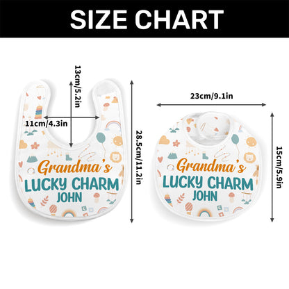 Mama's Lucky Charm | Personalized Baby Bib