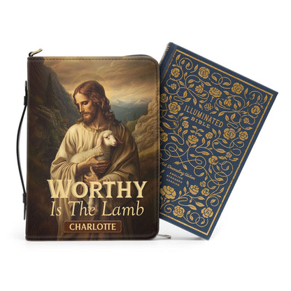 Worthy Is The Lamb | Personalized Bible Cover JSBCPT1163L