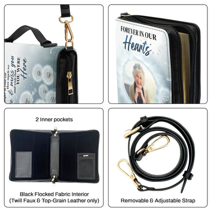 Forever In Our Hearts | Personalized Bible Cover JSBCPTN1364M