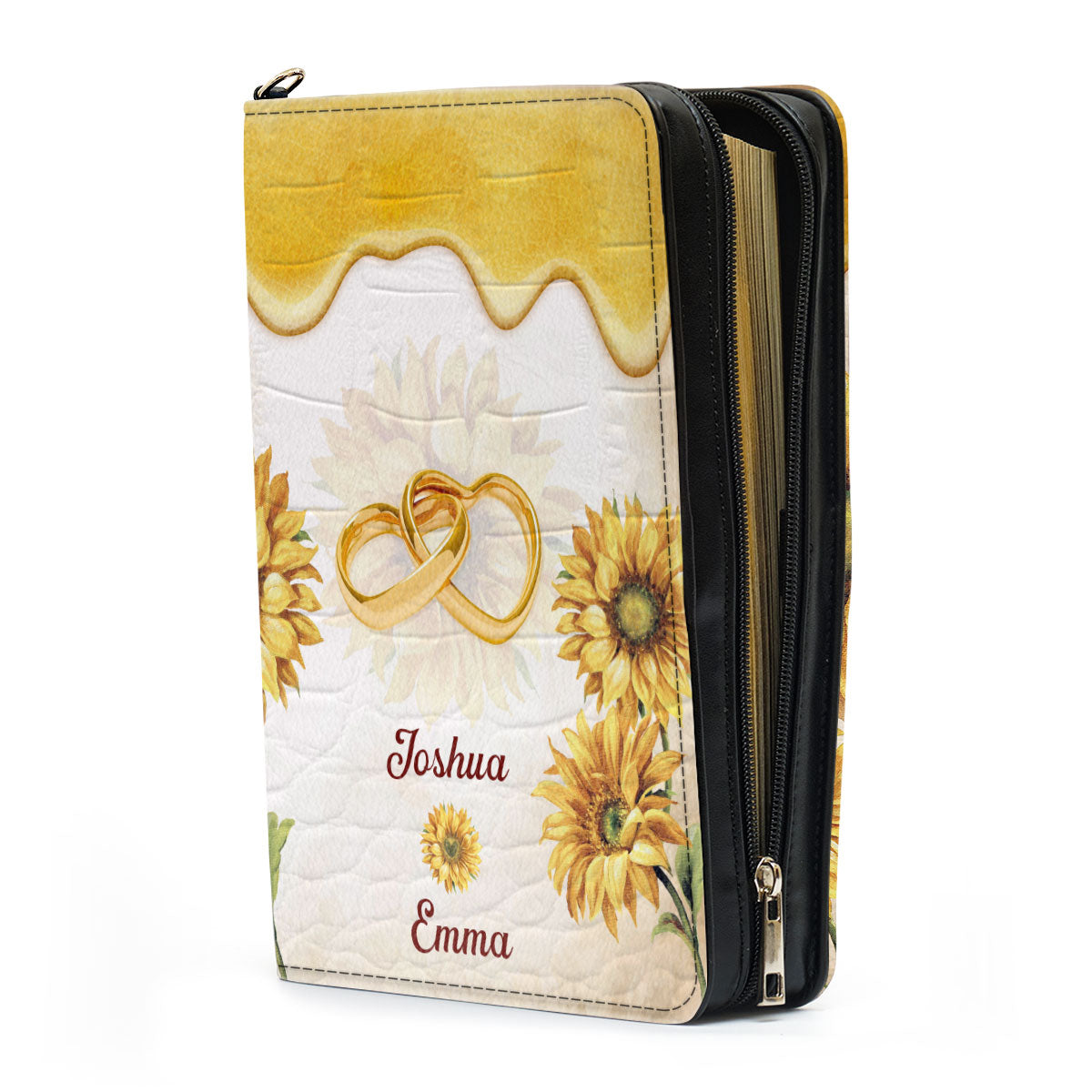 To My Gorgeous Wife - Lovely Personalized Bible Cover AHN244