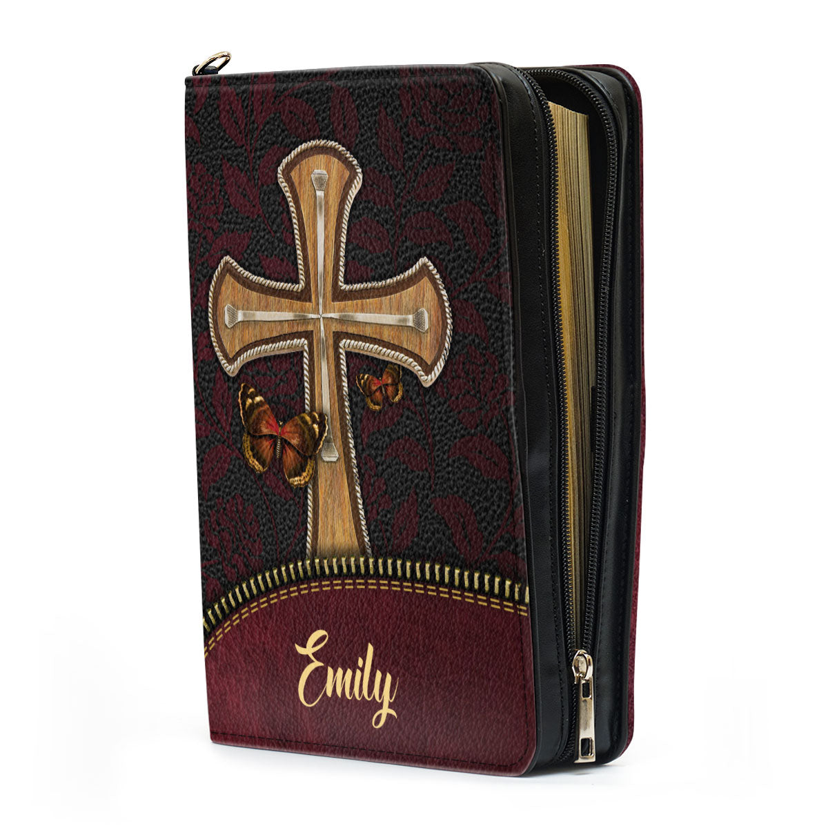 Choose Love, Show Grace, Have Faith - Beautiful Personalized Bible Cover AHN266